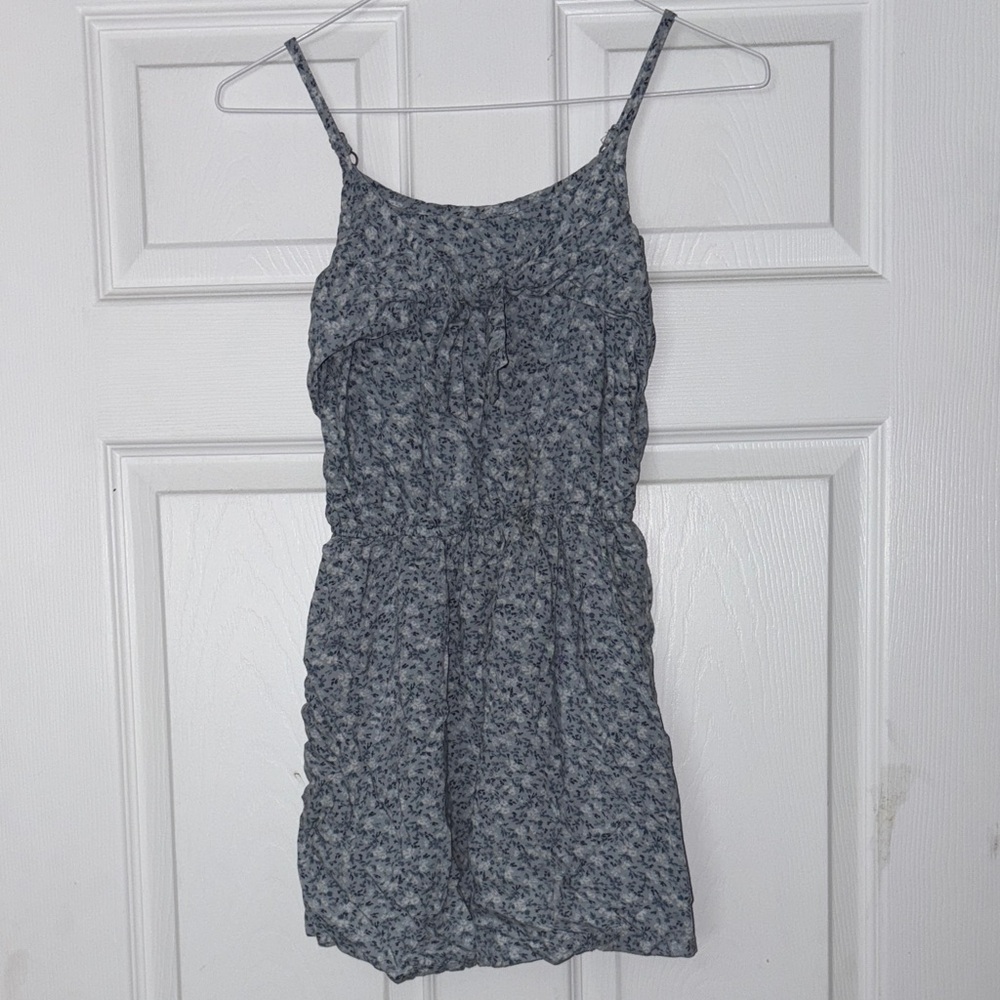 Abercrombie Kids Navy Floral Mini Dress